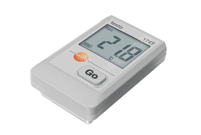 Testo 174 T - Miniatúrny záznamník teploty s USB-C -30 až +70 °C